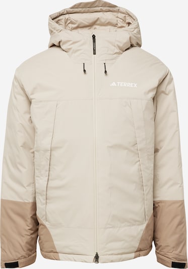 ADIDAS TERREX Outdoor jacket in Beige / Brown, Item view