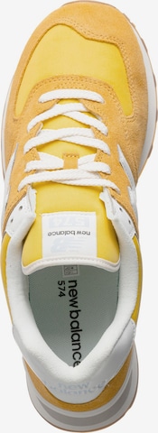 Sneaker bassa '574' di new balance in giallo
