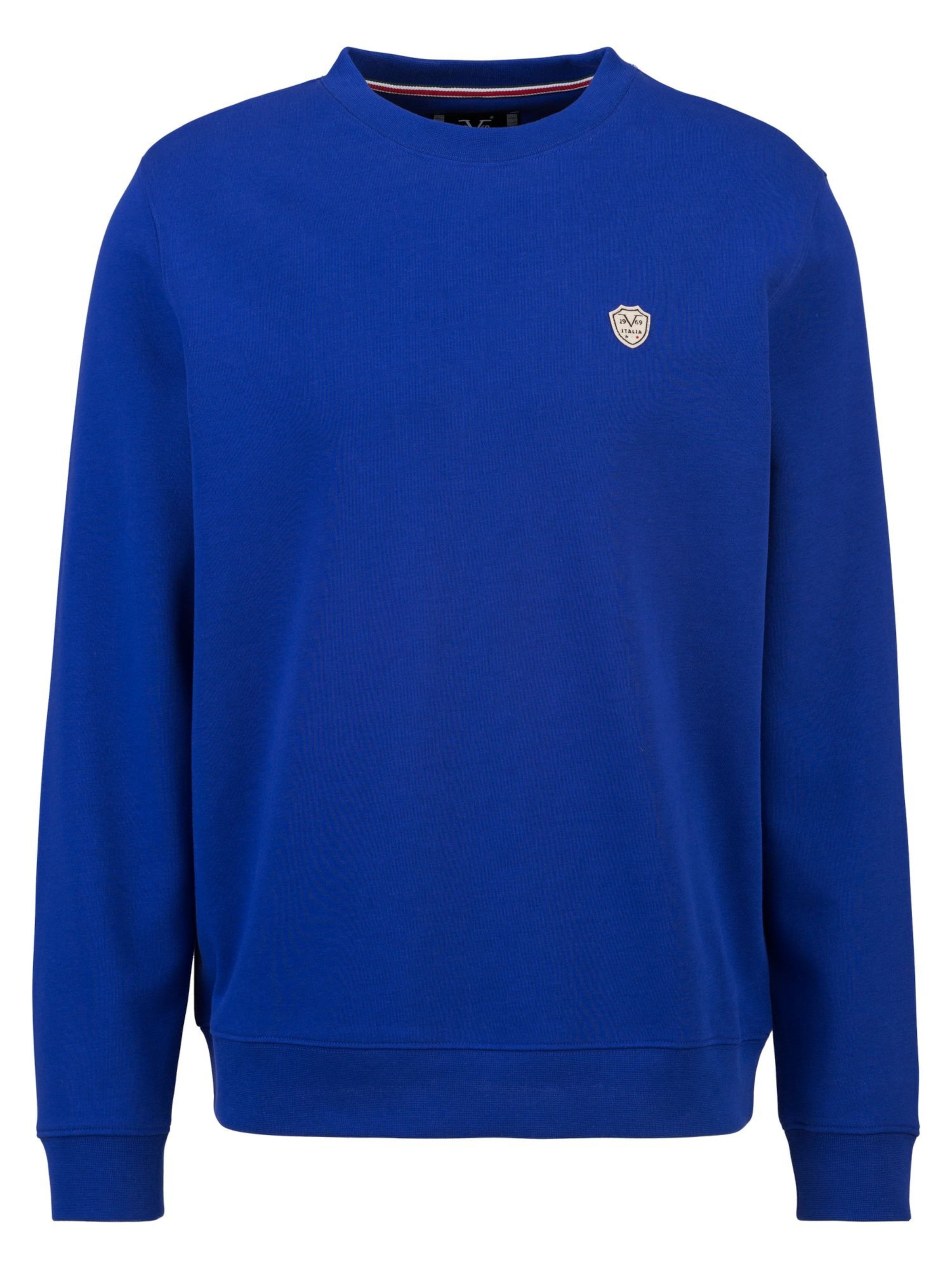 19V69 ITALIA Sweatshirt 'Nico' in Blue: front