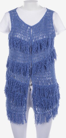 Fabiana Filippi Vest in XXL in Blue: front