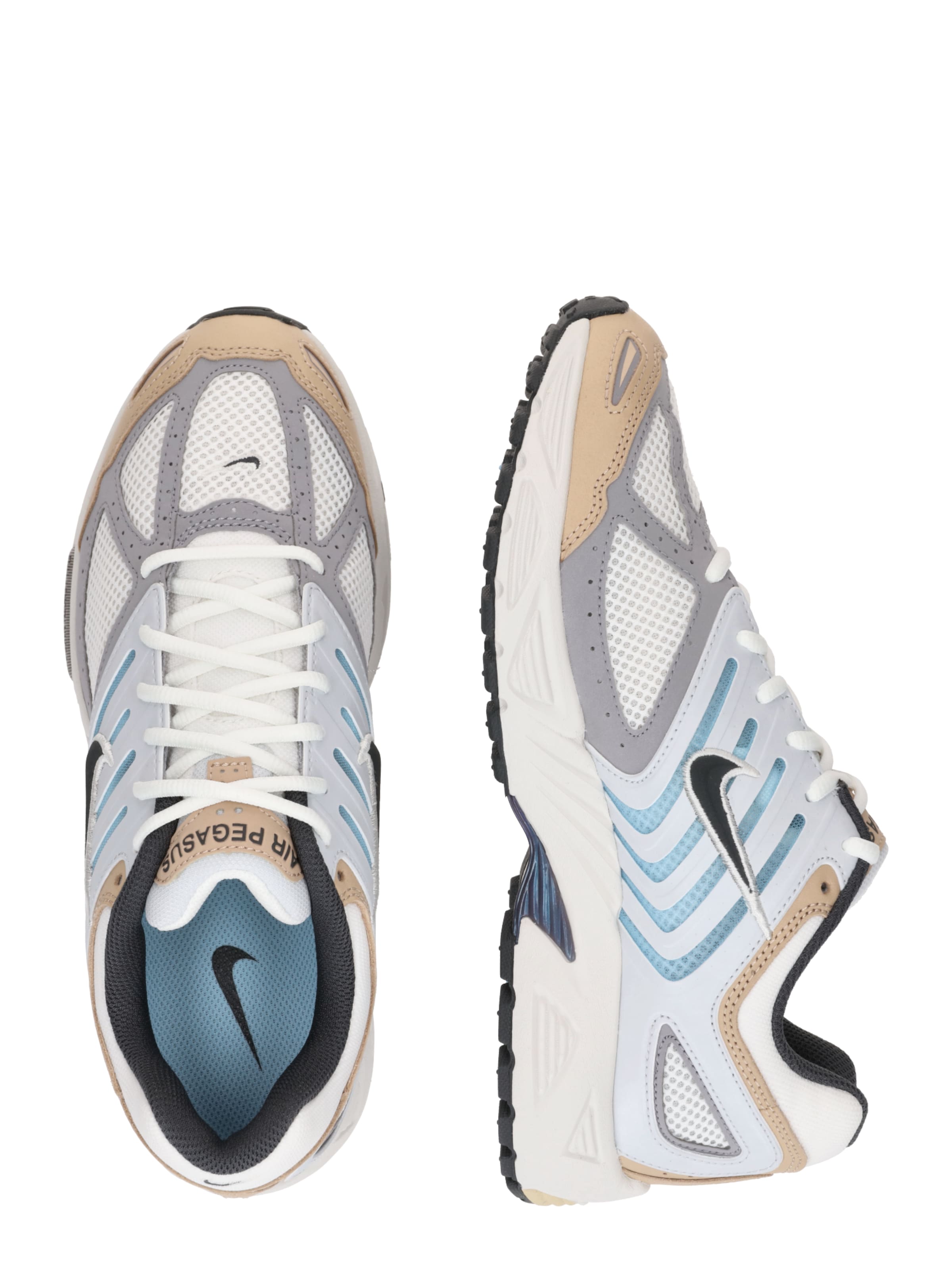 Baskets basses 'AIR PEGASUS 2005' Nike Sportswear en beige : sur le côté