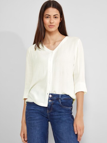 STREET ONE Blouse in White: front