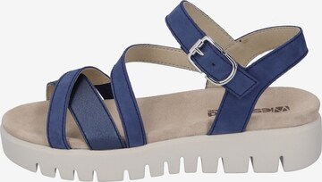 Westland Strap Sandals 'Laurie' in Blue: front