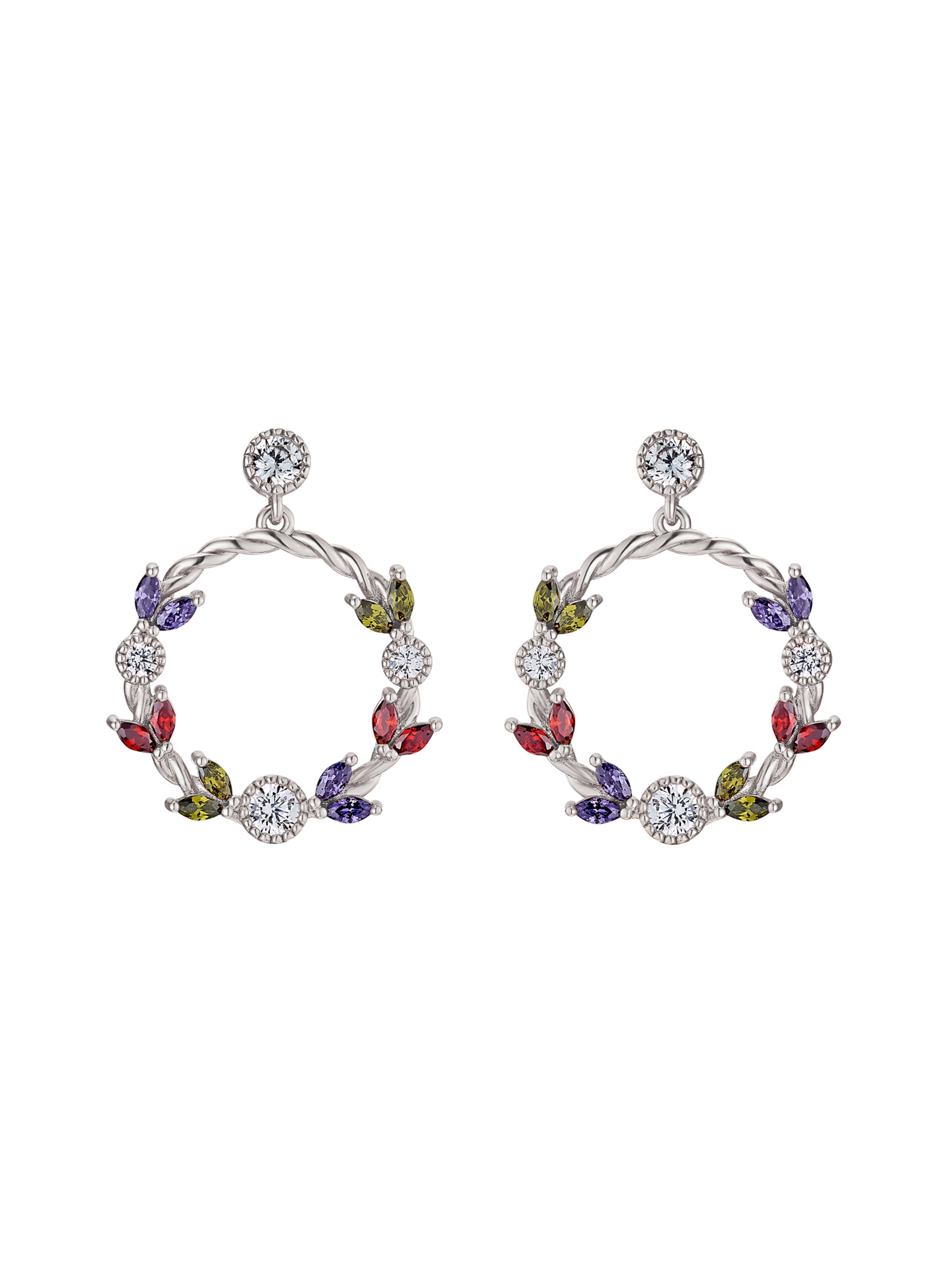 Heideman Earrings 'Nala' in Silver: front