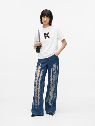 KARL LAGERFELD JEANS - Camisa em branco