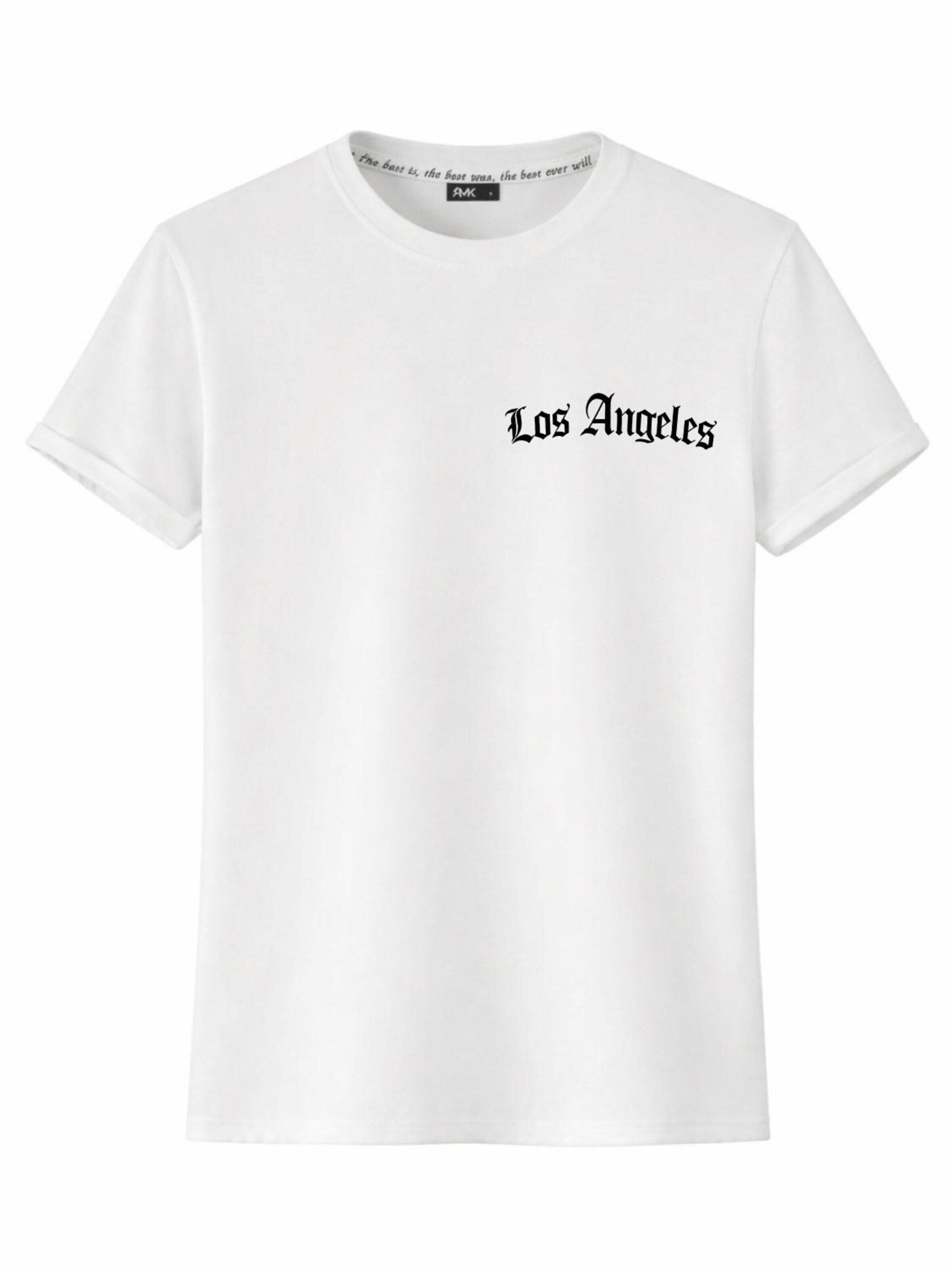 RMK Shirt 'Los Angeles LA' in White: front
