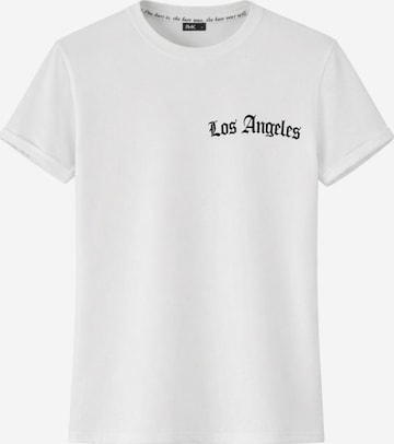 RMK Shirt 'Los Angeles LA' in White: front