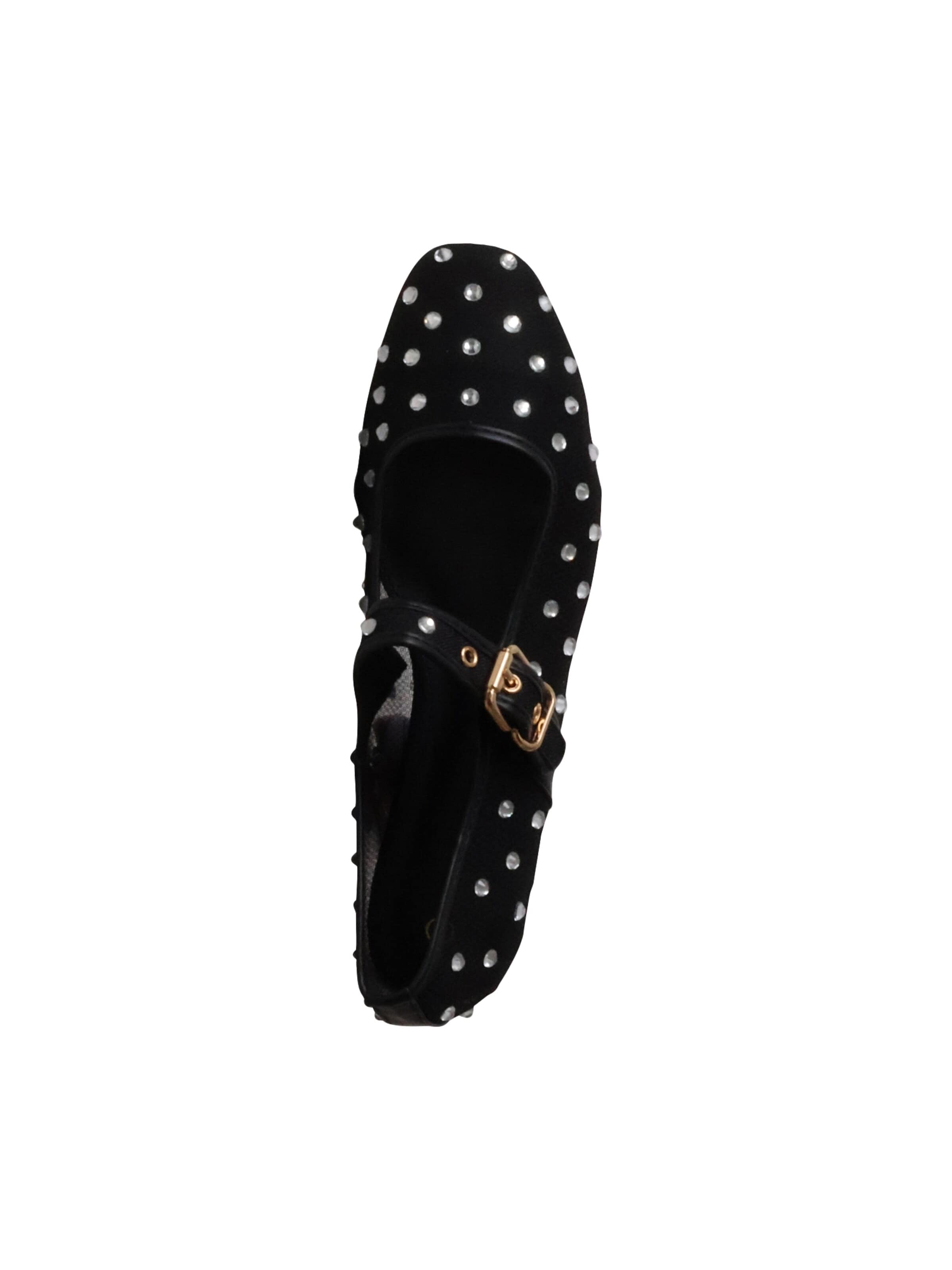 Super Mode Ballerina 'M&M Mira Max Ballerinas mit Riemchen' in Zwart