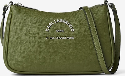 Karl Lagerfeld Umhängetasche in oliv / silber, Produktansicht