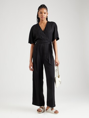 s.Oliver BLACK LABEL Jumpsuit in Zwart: voorkant