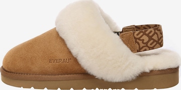 Everau Sisäkengät 'Pelican' värissä ruskea: etupuoli