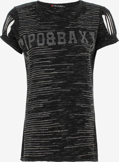 CIPO & BAXX Shirt 'WT307' in de kleur Zwart, Productweergave
