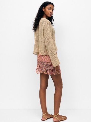 Pull&Bear Pullover i beige