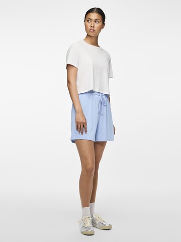 PIECES Regular Broek 'PCAnora' in Blauw