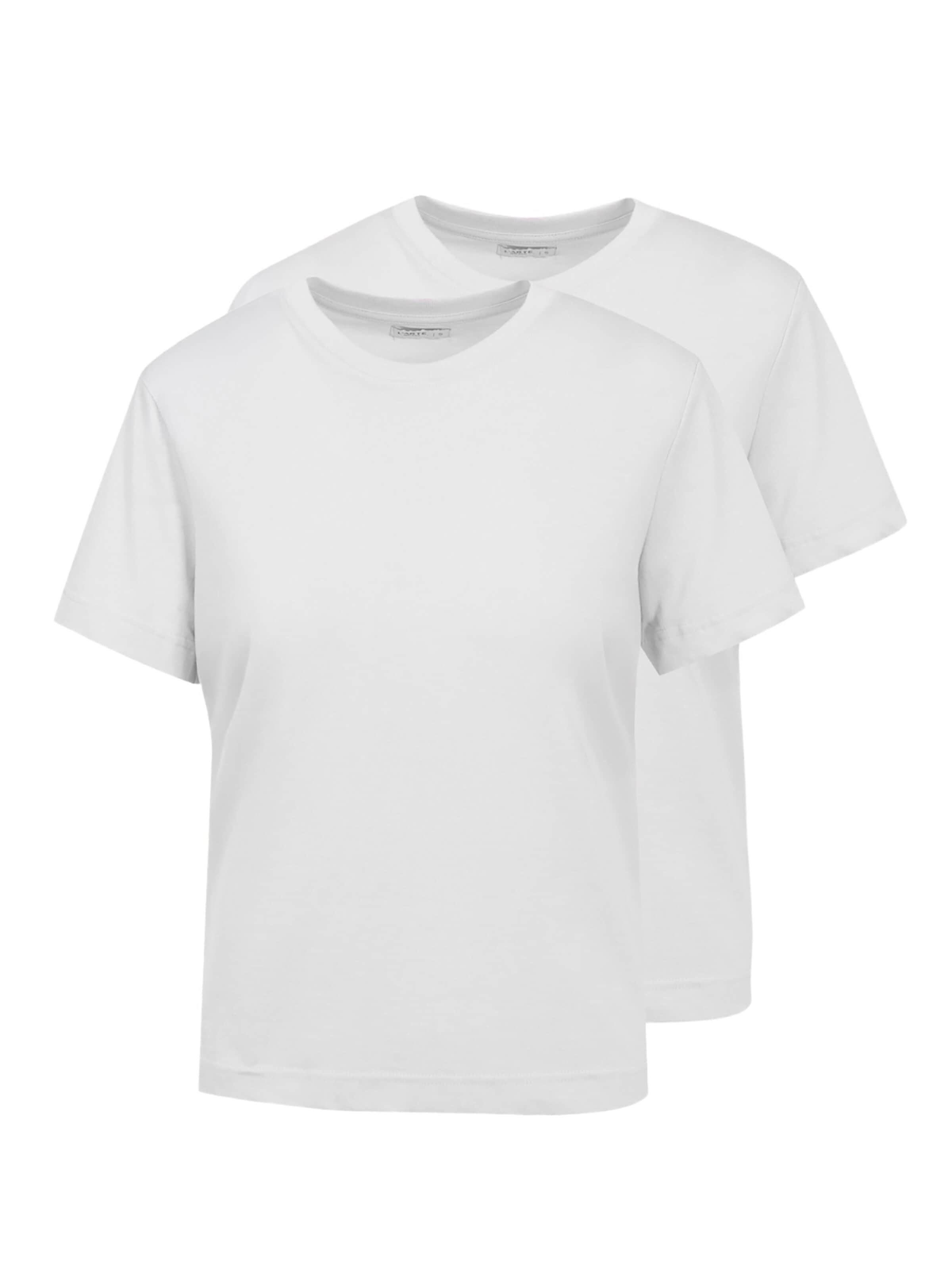 L'Arte Milano Shirt in White: front