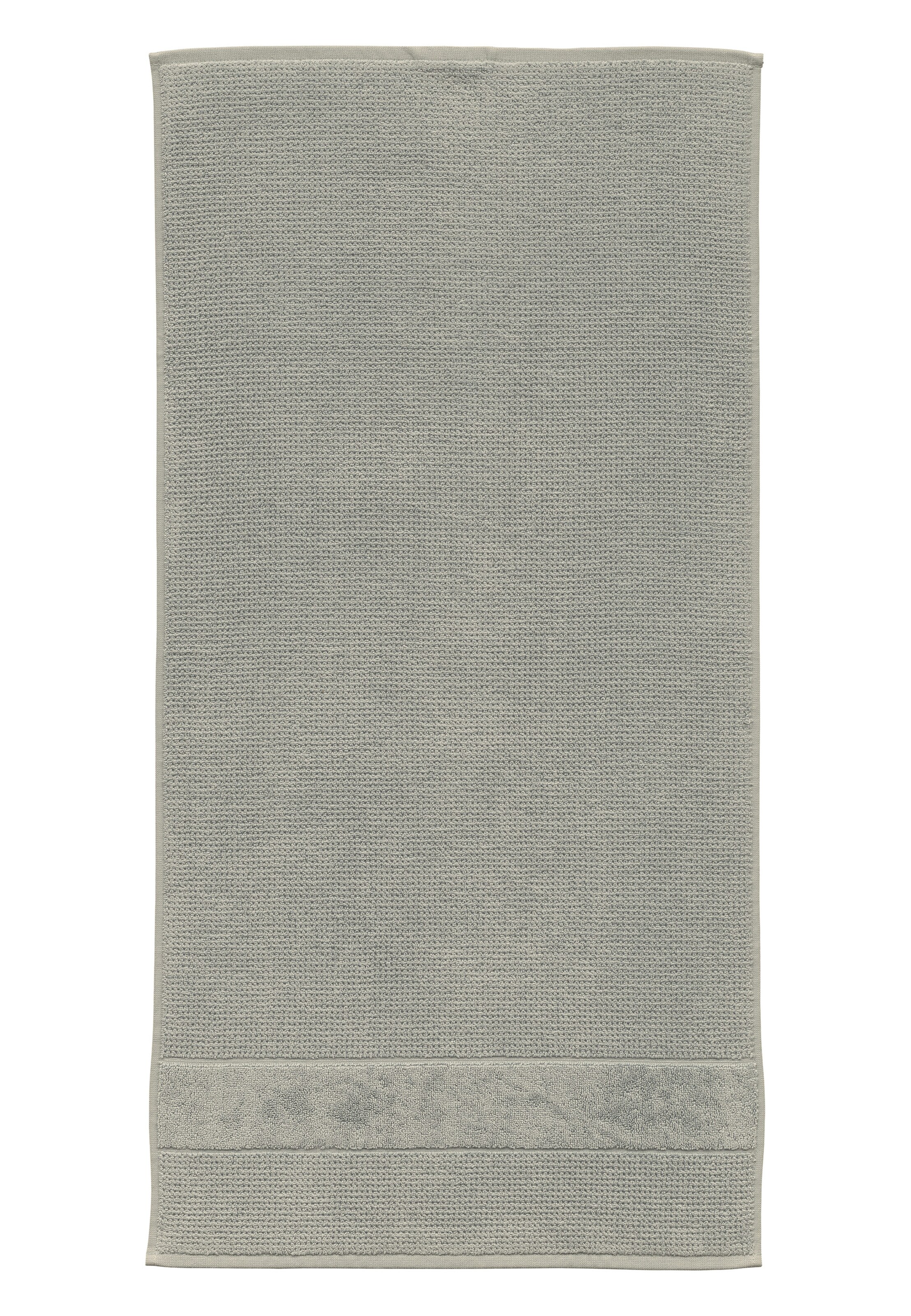 SCHIESSER Towel 'Turin' in Grey