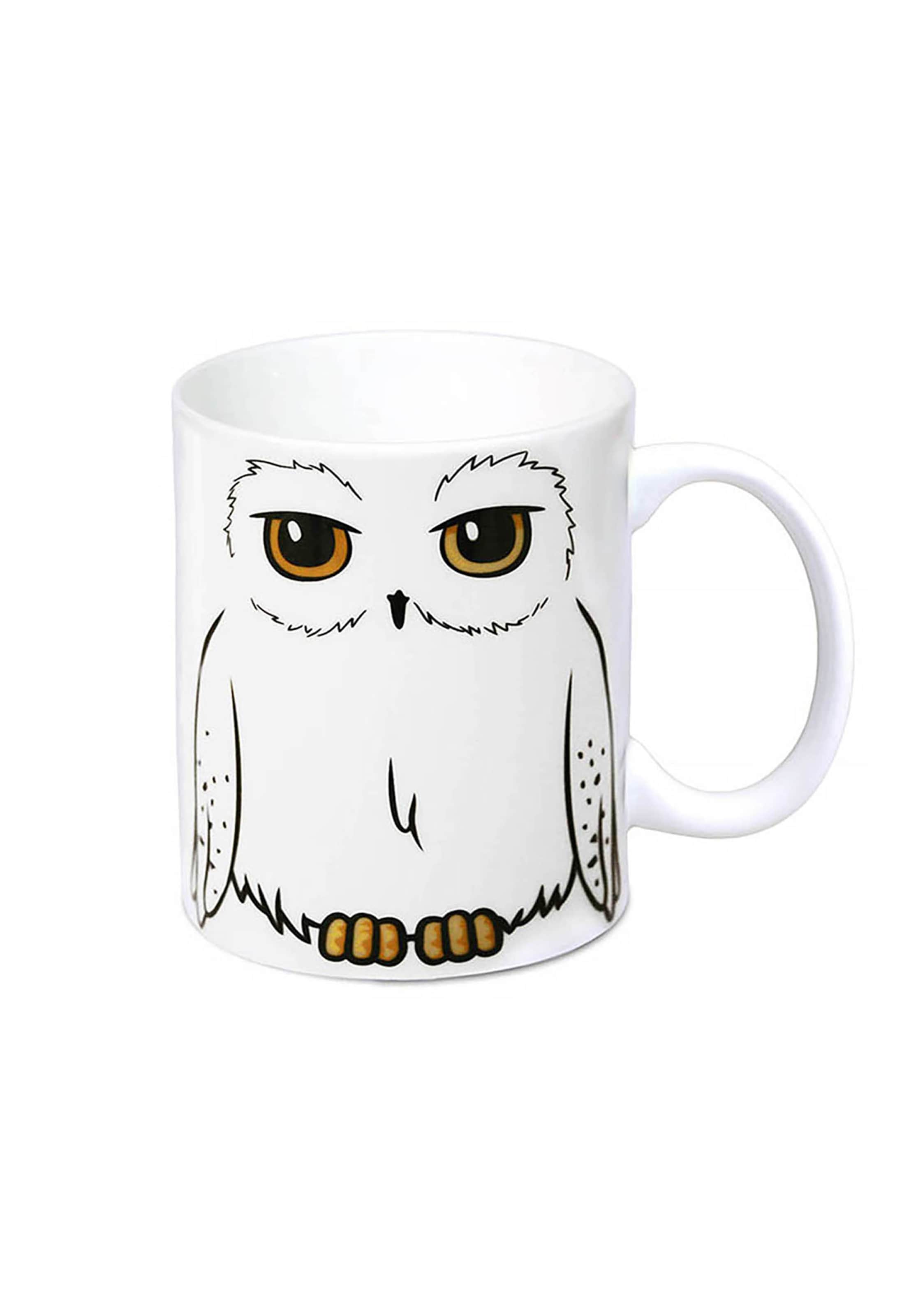 LOGOSHIRT Tasse 'Harry Potter - Hedwig' in Weiß: Vorderseite