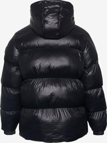 SOUTHPOLE Winter Jacket 'Bubble Icy 1.0' in Black