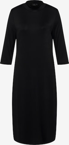 Robe Ulla Popken en noir : devant