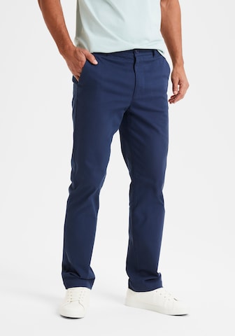 H.I.S Regular Chino in Blauw