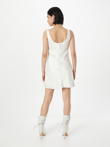 Abercrombie & Fitch Коктейльное платье в Белый