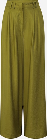Guido Maria Kretschmer Women Pleat-front trousers 'Finja' in Green: front