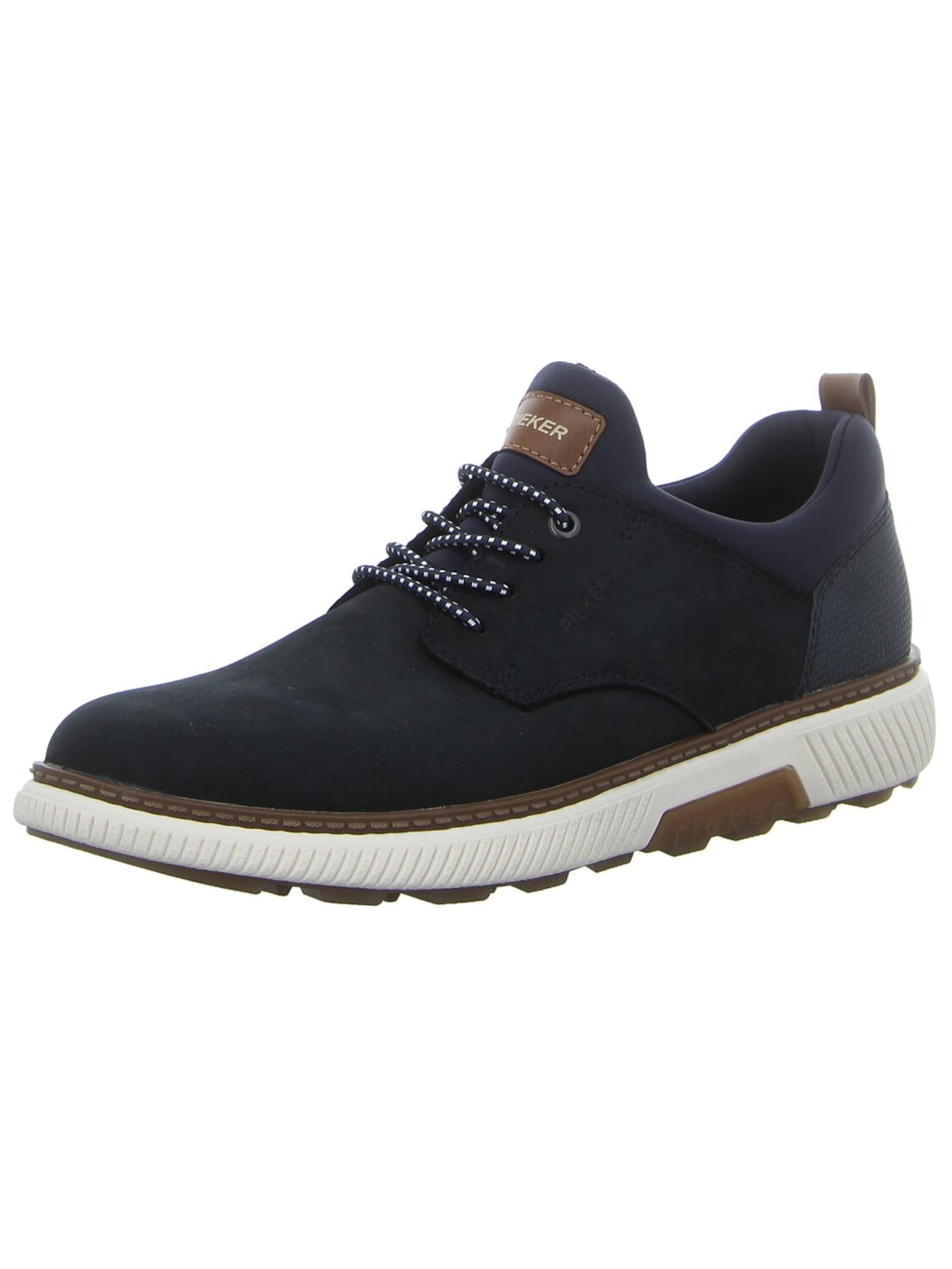 Rieker Athletic Lace-Up Shoes in Blue: front