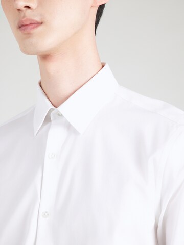 Calvin Klein Слим Рубашка в Белый