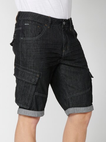 Regular Jeans cargo KOROSHI en noir