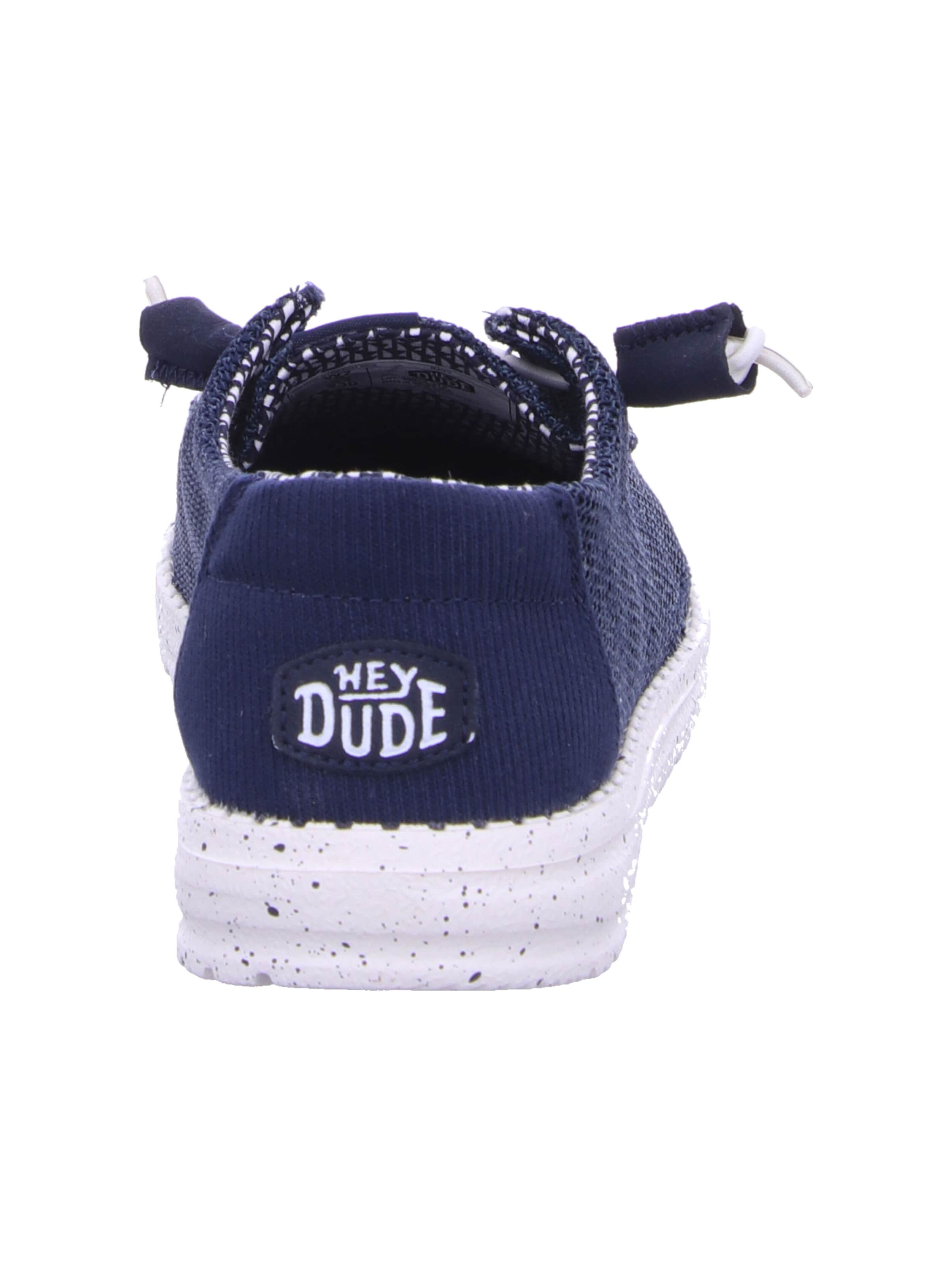 HEY DUDE Slipper 'Wendy Stretch Sox' in Blau
