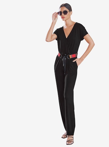 Tuta jumpsuit di heine in nero