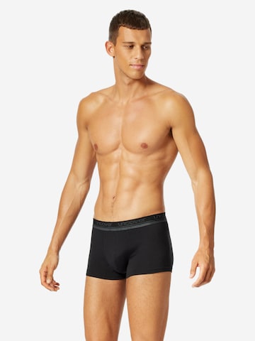 uncover by SCHIESSER - Calzoncillo largo 'Cotton' en negro