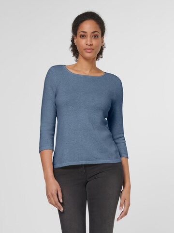 Pull-over MADELEINE en bleu : devant