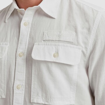 PME Legend Regular fit Button Up Shirt in White