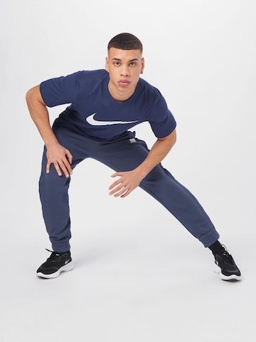 Nike Sportswear Shirt 'Swoosh' in Blue