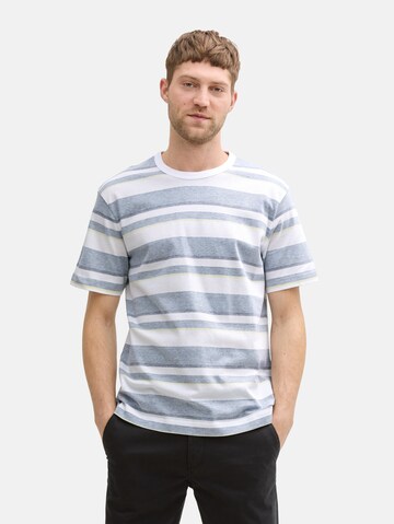 TOM TAILOR Shirt in Blue: front