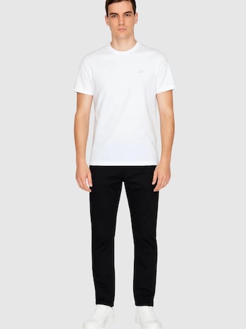 SUN68 Shirt in Wit