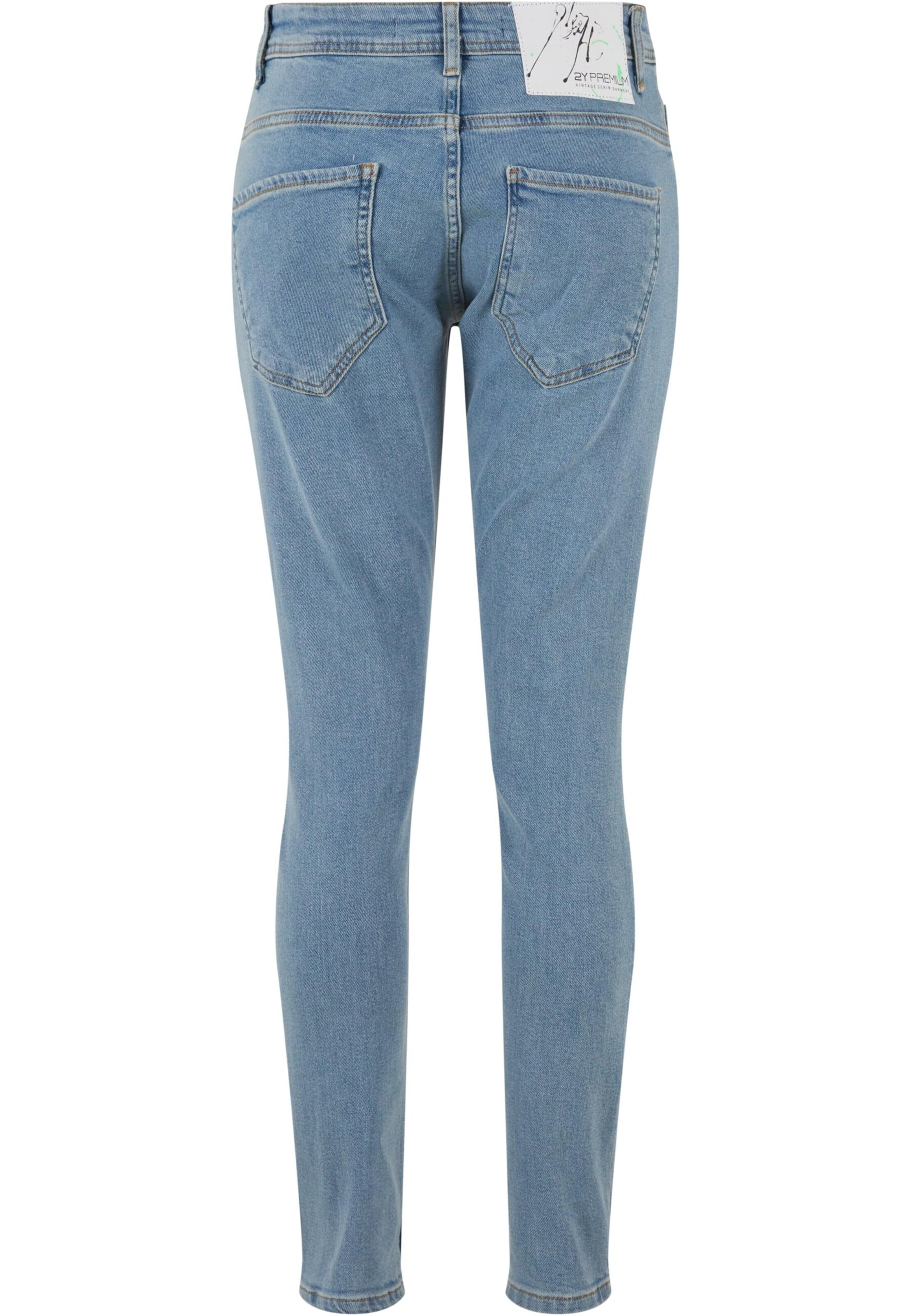 2Y Premium Skinny Jeans in Blue
