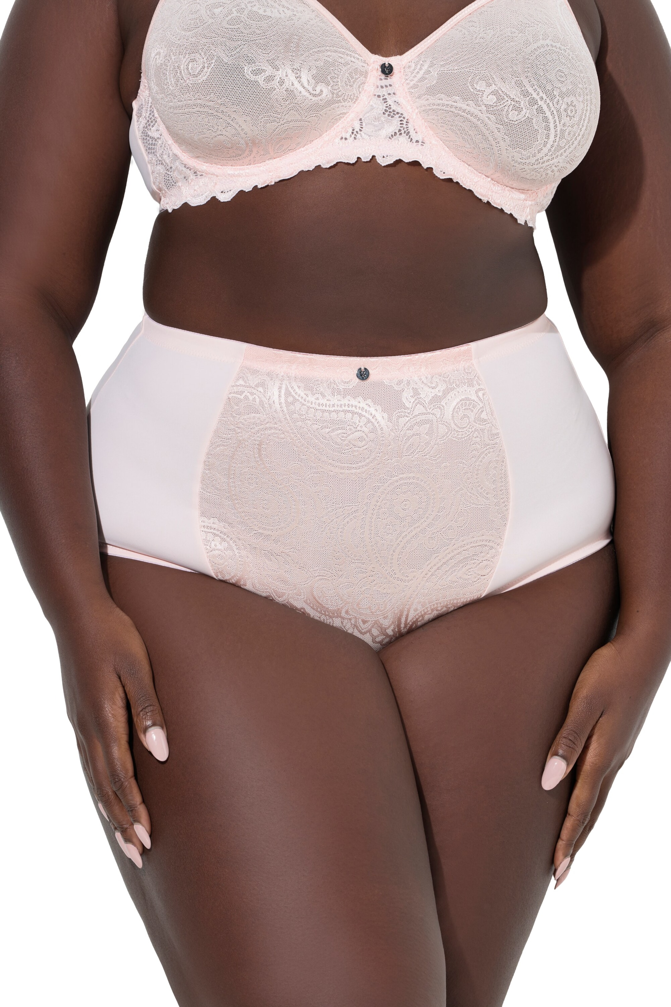 Ulla Popken Shapingslip in Pink: Vorderseite