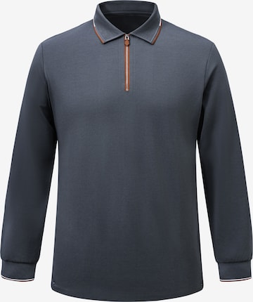 ALLTHEMEN Shirt 'Leichtigkeit' in Grey: front