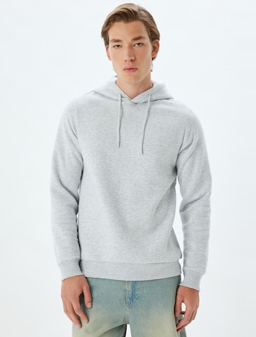 Koton Sweatshirt in Grijs: voorkant