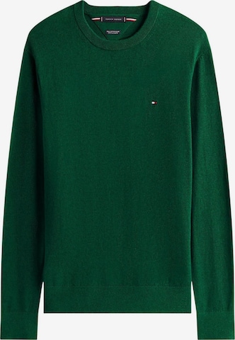 Maillot 'PIMA ORG CTN CASHMERE MW0MW28046' TOMMY HILFIGER en vert : devant