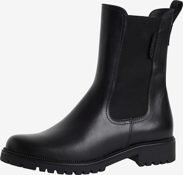 Tamaris Chelsea Boots in Schwarz: Vorderseite