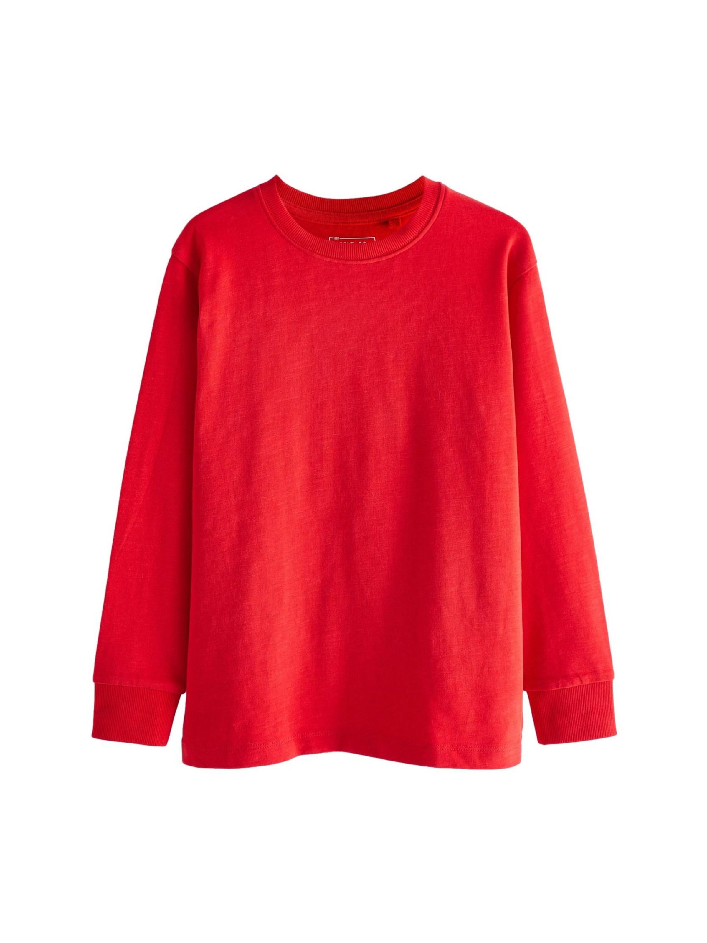 Next T-shirt i röd: framsida