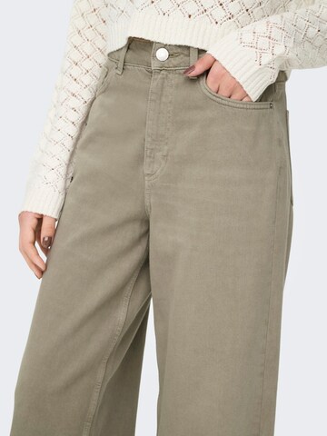 ONLY Wide leg Τζιν σε πράσινο