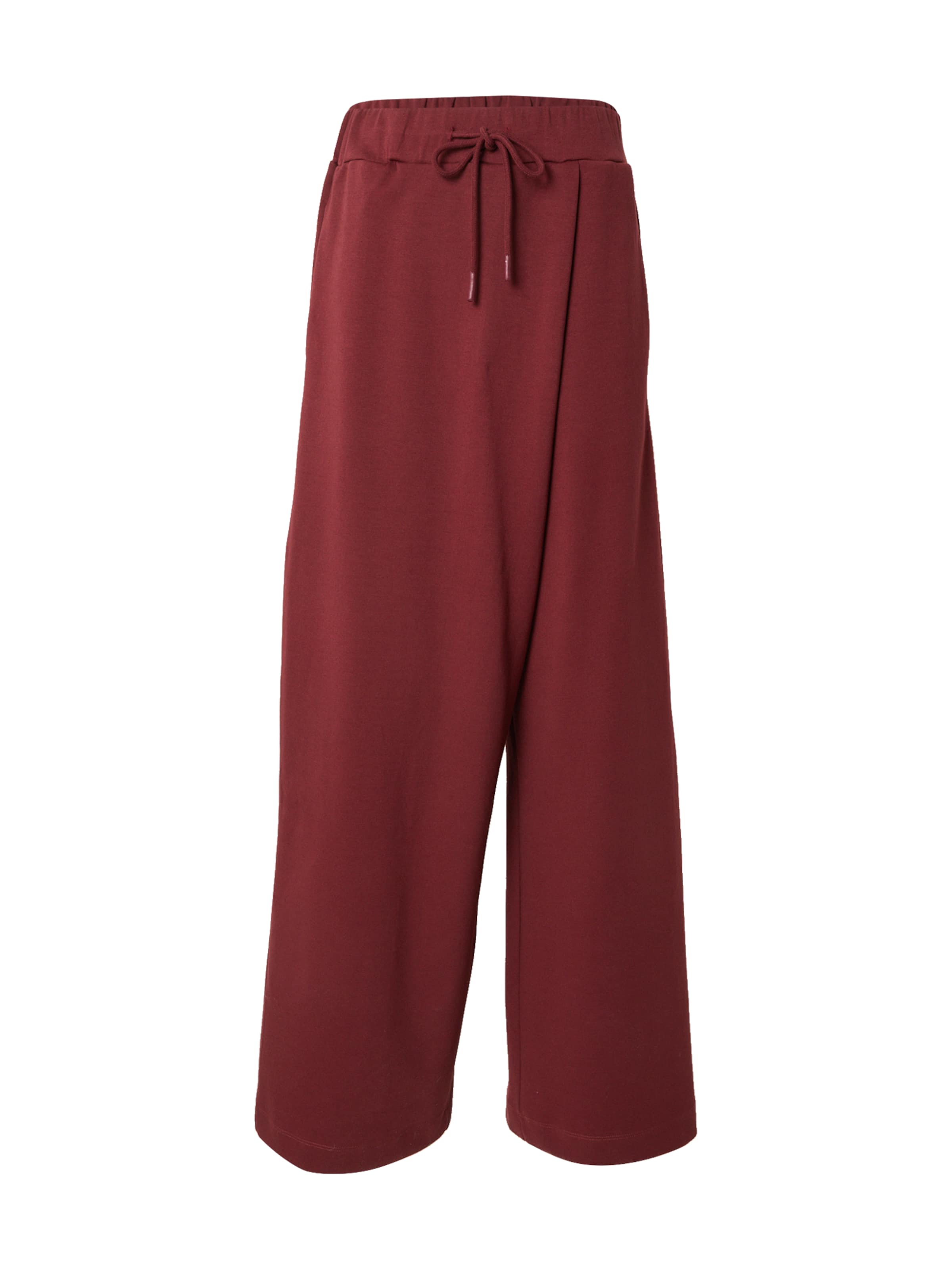 Wide leg Pantaloni sport de la Moonchild Yoga Wear pe roșu: față