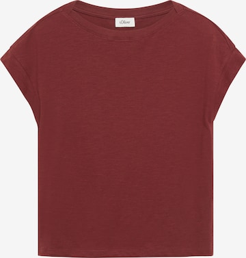 s.Oliver Shirt in Rood: voorkant
