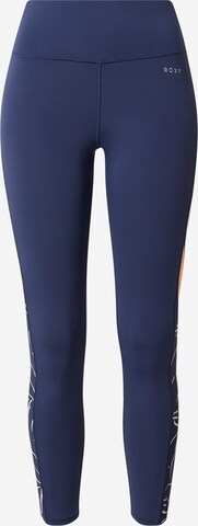 ROXY Workout Pants in Blue: front