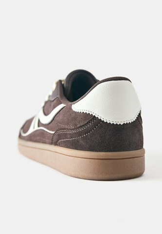 Sneaker bassa 'BAMBA' di Pull&Bear in marrone