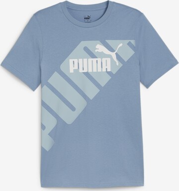 T-Shirt PUMA en bleu : devant